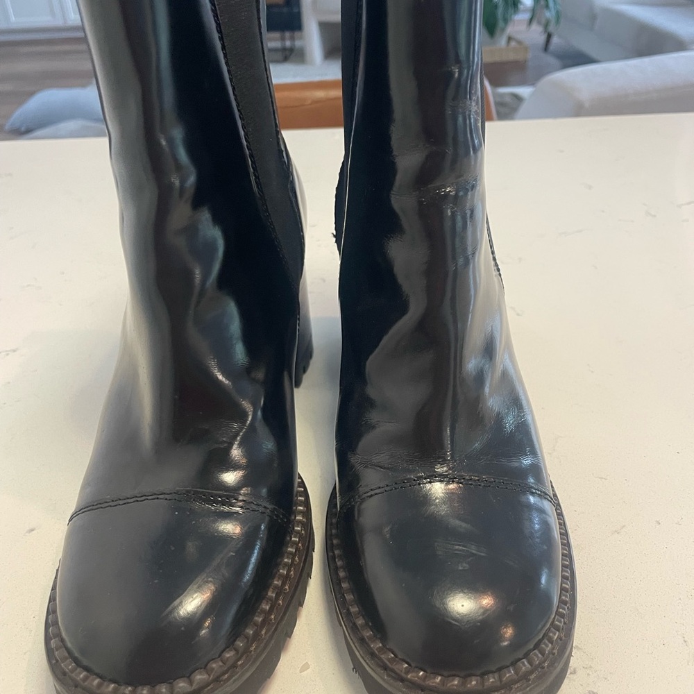 See By Chloe Black Heeled Boots